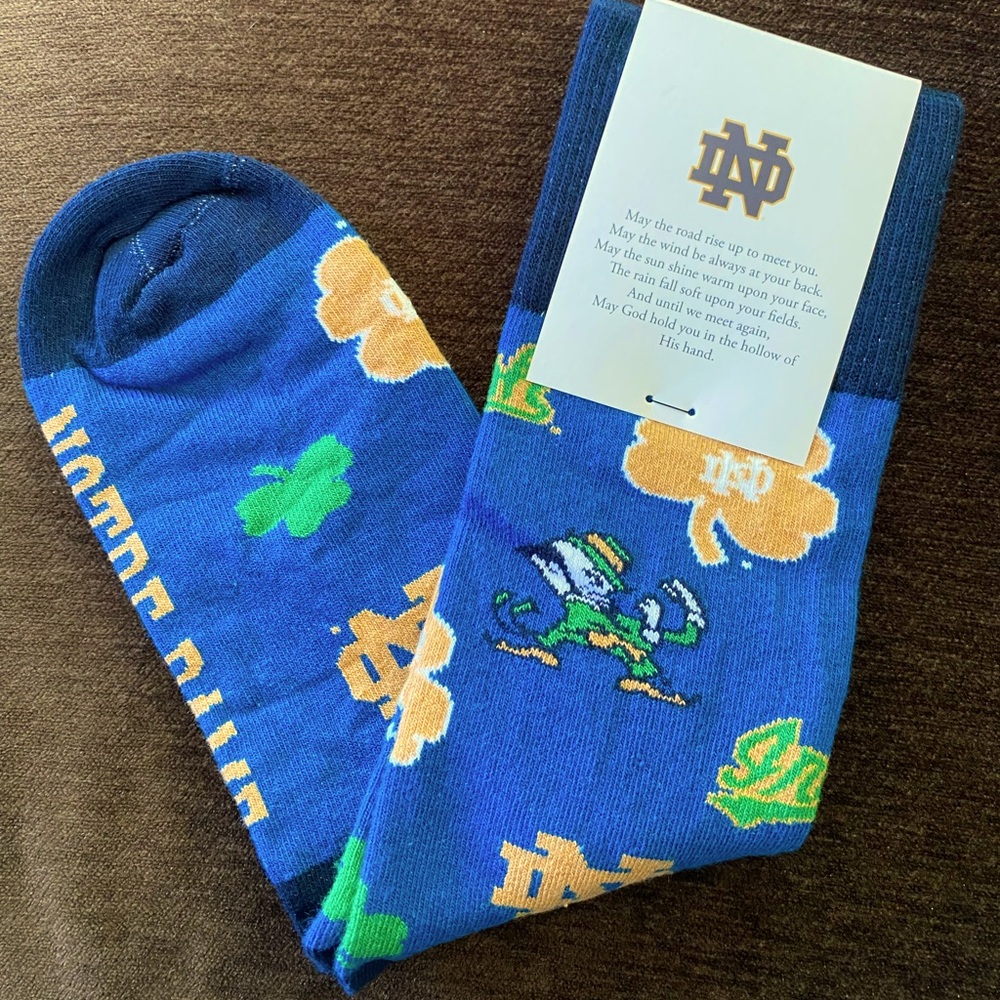 Notre Dame Fighting Irish Alumni Socks